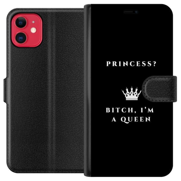 Kompatibel Tegnebogsetui til Apple iPhone 11 Dronning