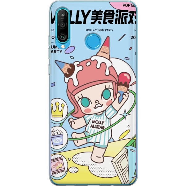 Huawei P30 lite Gennemsigtig cover Molly