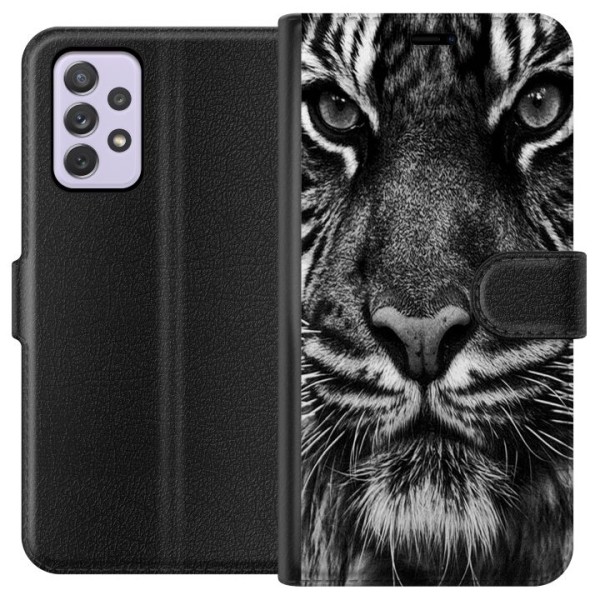 Samsung Galaxy A52s 5G Lommeboketui Tiger