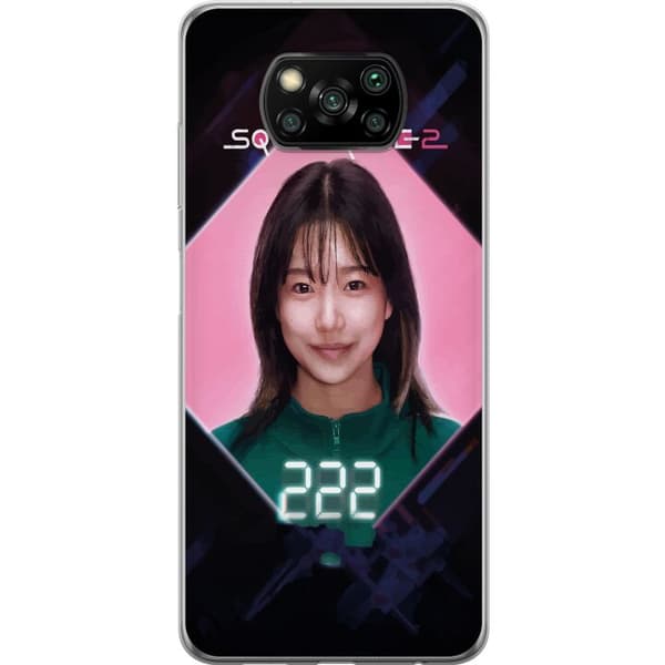 Kompatibelt Mobilskal till Xiaomi Poco X3 NFC Squid Game 2 - 222