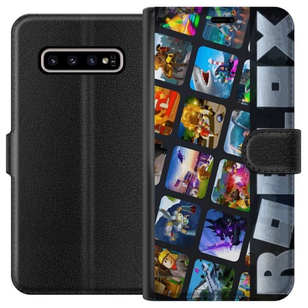 Kompatibelt Lommeboketui til Samsung Galaxy S10+ Roblox