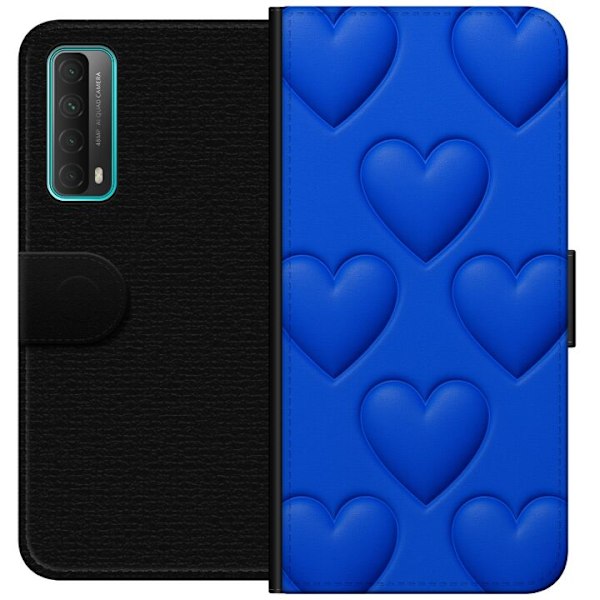Huawei P smart 2021 Plånboksfodral Blue Hearts
