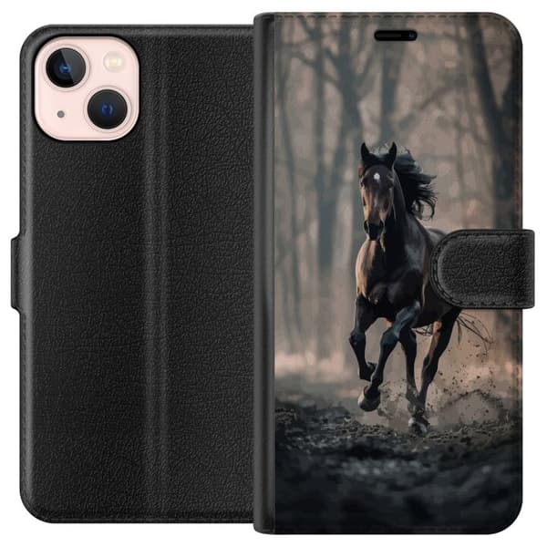 Kompatibelt Plånboksfodral till Apple iPhone 13 mini Springande Häst
