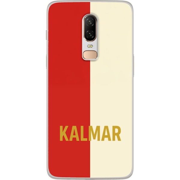 OnePlus 6 Läpinäkyvä kuori Kalmar - jalkapallo