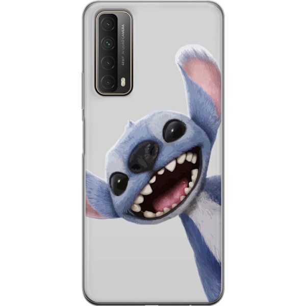 Huawei P smart 2021 Gennemsigtig cover Stitch i fart - Kawaii-