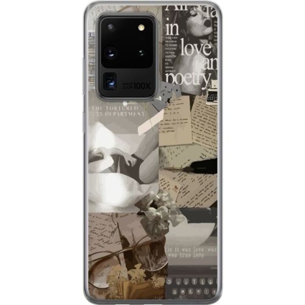 Samsung Galaxy S20 Ultra Läpinäkyvä kuori TTPD
