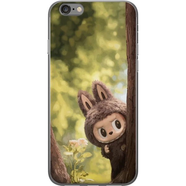 Apple iPhone 6 Läpinäkyvä kuori Labubu Graffiti Vibes – K