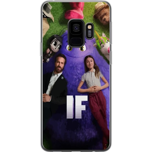 Samsung Galaxy S9 Läpinäkyvä kuori IF: Låtsaskompisar