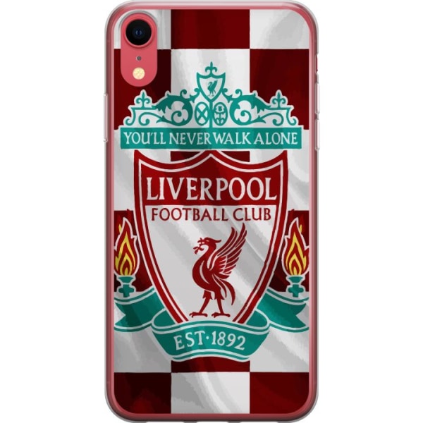 Apple iPhone XR Genomskinligt Skal Liverpool FC