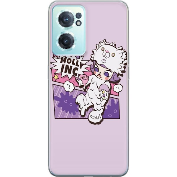 OnePlus Nord CE 2 5G Läpinäkyvä kuori POP MART Molly