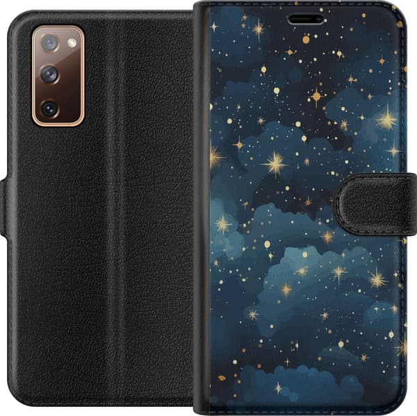 Kompatibel Tegnebogsetui til Samsung Galaxy S20 FE Stjerner på himlen