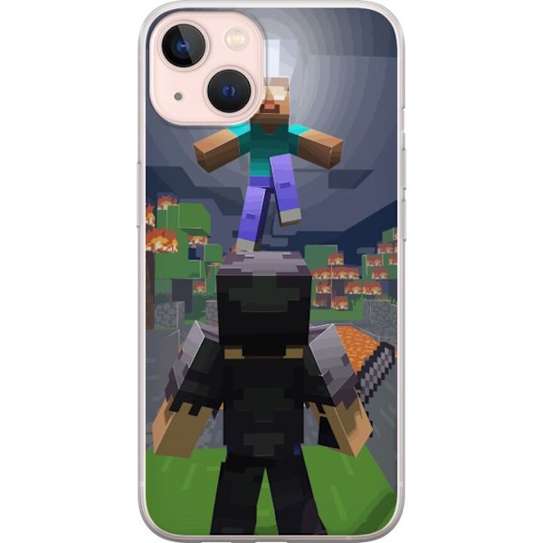 Apple iPhone 13 mini Gjennomsiktig deksel Minecraft