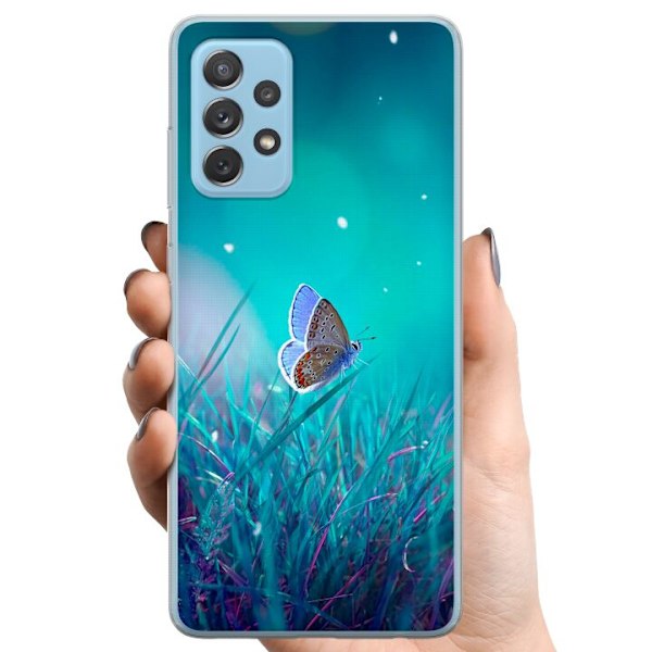 Samsung Galaxy A72 5G TPU Mobilskal Magical Butterfly