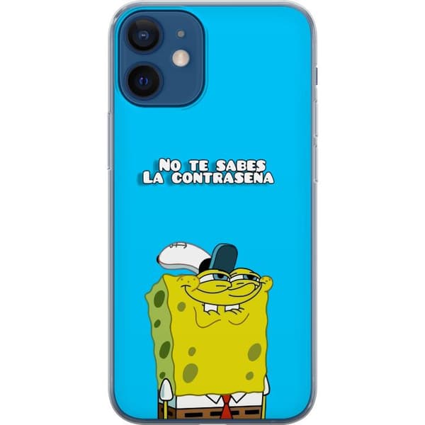 Kompatibelt Mobilskal till Apple iPhone 12 mini SpongeBob SquarePants