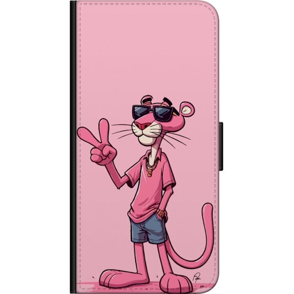 Samsung Galaxy A03s Tegnebogsetui Pink Panter Peace