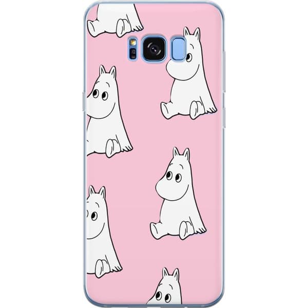 Kompatibelt Mobildeksel til Samsung Galaxy S8 Figurmönster rosa