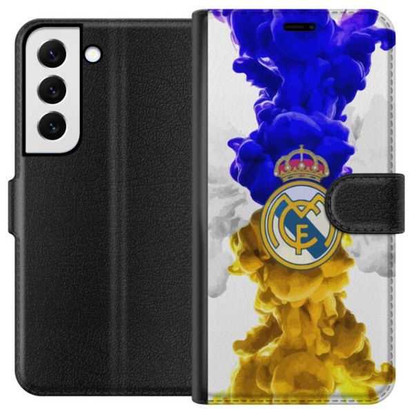 Samsung Galaxy S22+ 5G Lompakkokotelo Real Madrid Värit