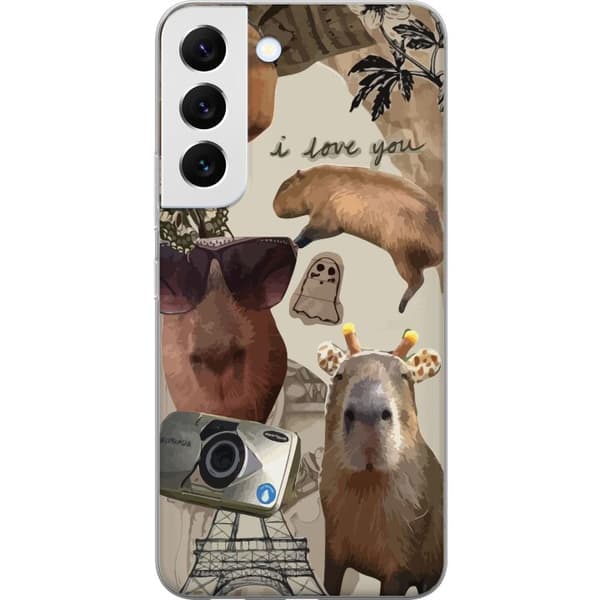 Kompatibelt Mobildeksel til Samsung Galaxy S22 5G Capybara