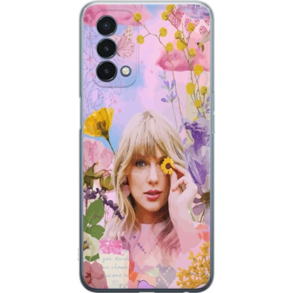 OnePlus Nord N200 5G Genomskinligt Skal Taylor Swift - Blomma