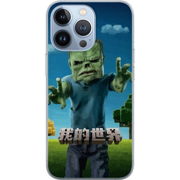 Apple iPhone 13 Pro Genomskinligt Skal A Minecraft Movie