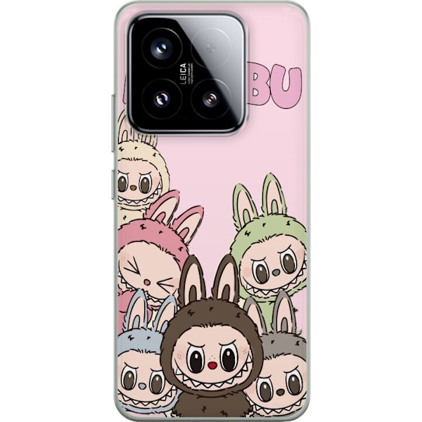 Xiaomi 15 Läpinäkyvä kuori Labubu Classics