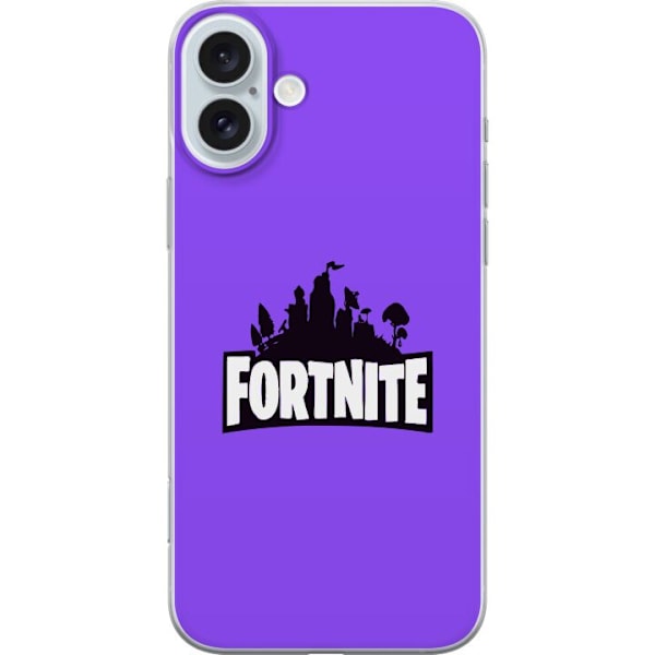 Apple iPhone 16 Plus Läpinäkyvä kuori Fortnite