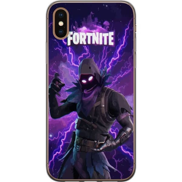 Kompatibelt Mobildeksel til Apple iPhone XS Fortnite Raven