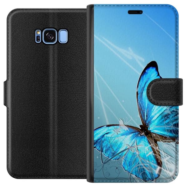 Kompatibelt Lommeboketui til Samsung Galaxy S8 Fjærlett
