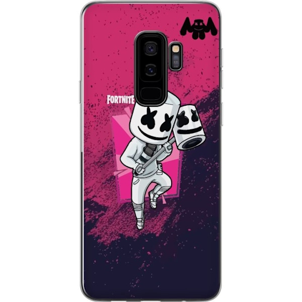 Samsung Galaxy S9+ Gennemsigtig cover Marshmello Fortnite Skin