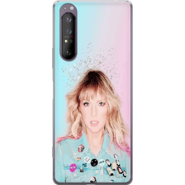Sony Xperia 1 II Gennemsigtig cover Taylor Swift Poesi