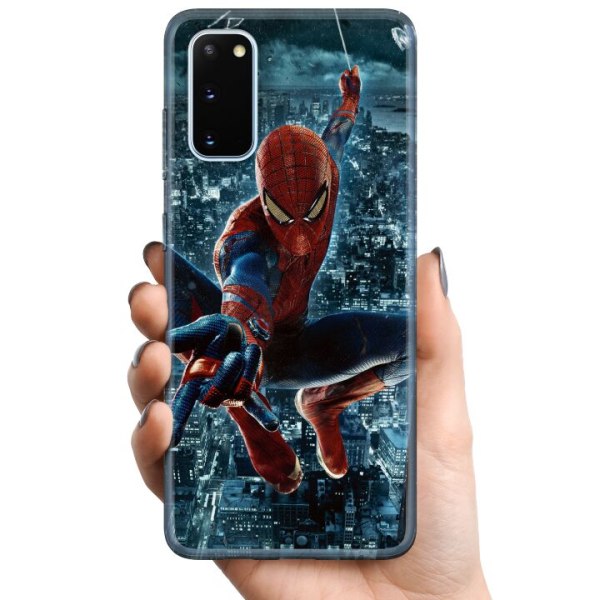 Samsung Galaxy S20 TPU Matkapuhelimen kuori Spiderman