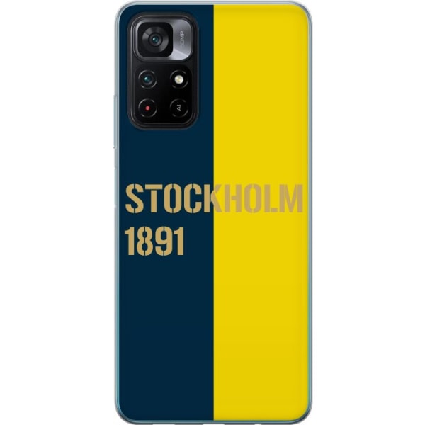 Xiaomi Poco M4 Pro 5G Gennemsigtig cover Stockholm 1891