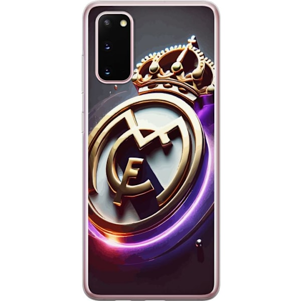 Samsung Galaxy S20 Gjennomsiktig deksel Real Madrid CF