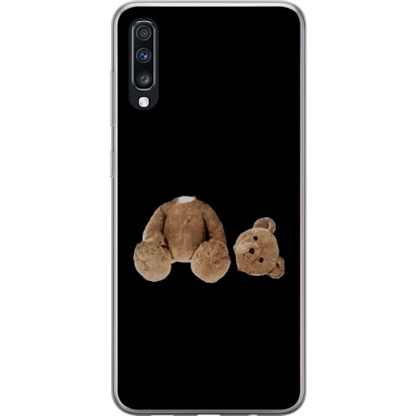 Samsung Galaxy A70 Läpinäkyvä kuori Teddy KUOLLUT