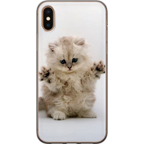 Kompatibelt Mobilskal till Apple iPhone XS Katt