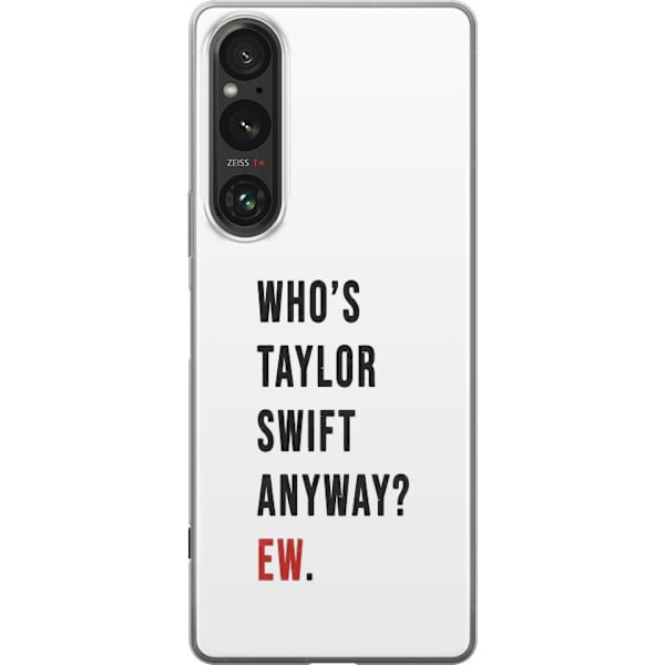 Sony Xperia 1 VI Gennemsigtig cover Taylor Swift