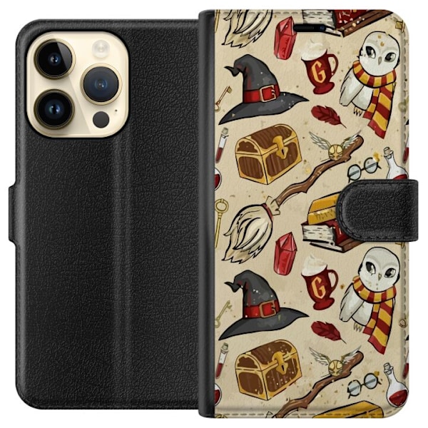 Apple iPhone 15 Pro Plånboksfodral Harry Potter