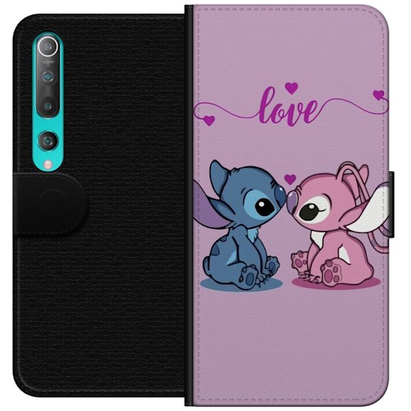 Xiaomi Mi 10 5G Lompakkokotelo Lilo & Stitch – Angel Edition