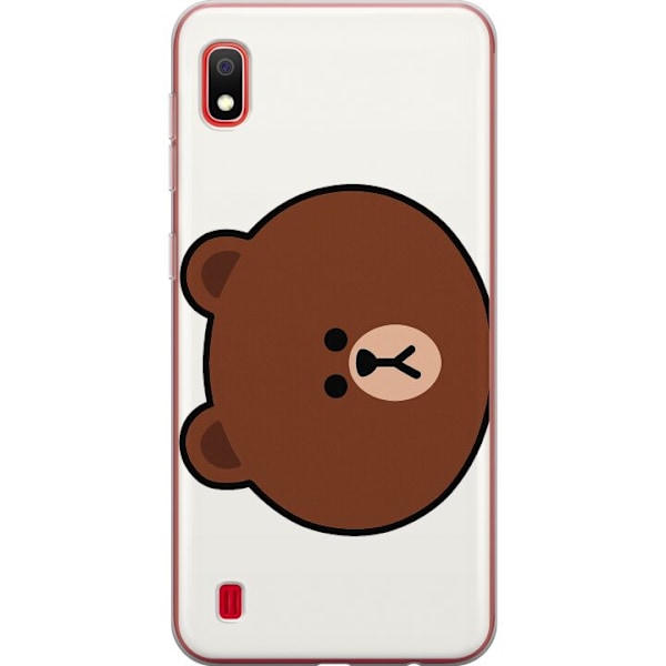 Samsung Galaxy A10 Gennemsigtig cover Rund Bjørn