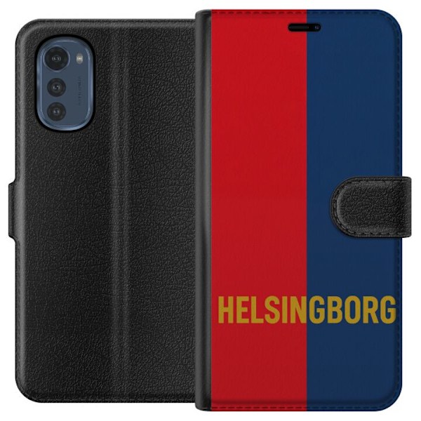 Motorola Moto E32s Tegnebogsetui Helsingborg – fodbold