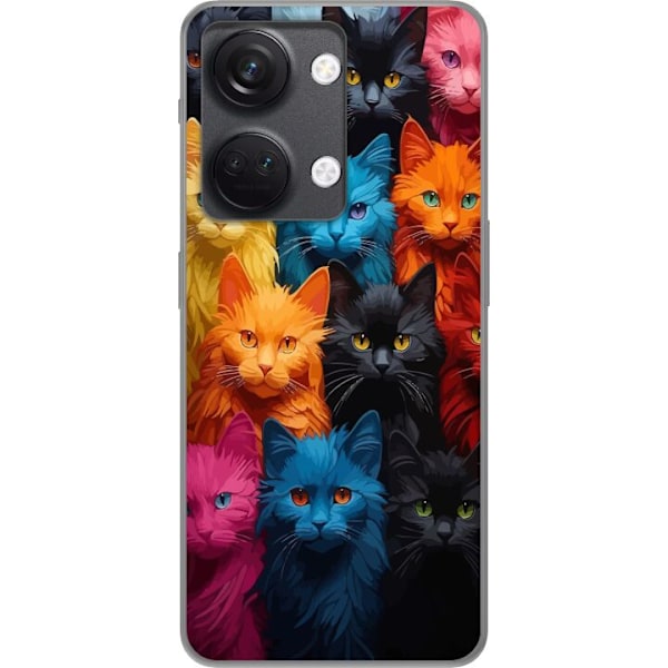 OnePlus Nord 3 Gennemsigtig cover Katte