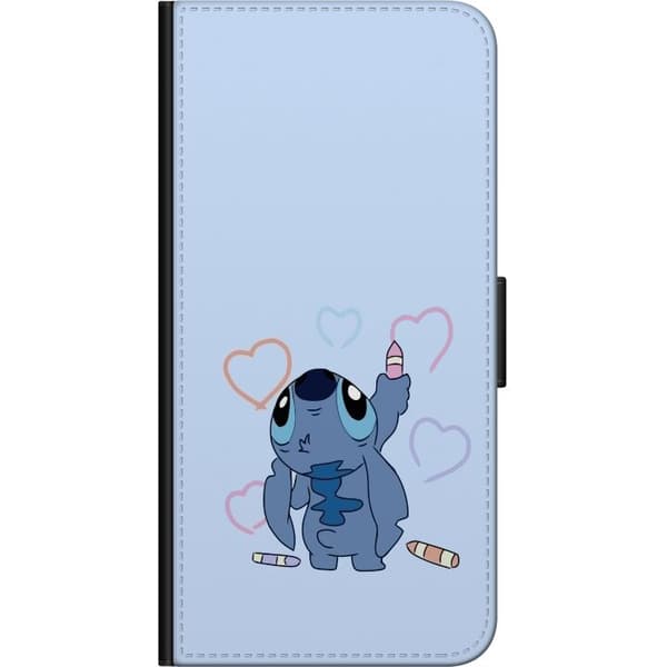 Kompatibel Tegnebogsetui til Samsung Galaxy A03s Stitch Hjerter