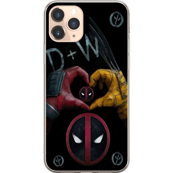 Kompatibel Mobilcover til Apple iPhone 11 Pro Deadpool & Wolverine Kærlighed