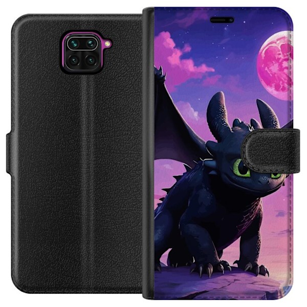 Xiaomi Redmi Note 9 Plånboksfodral How to Train Your Dragon (Draktränaren)