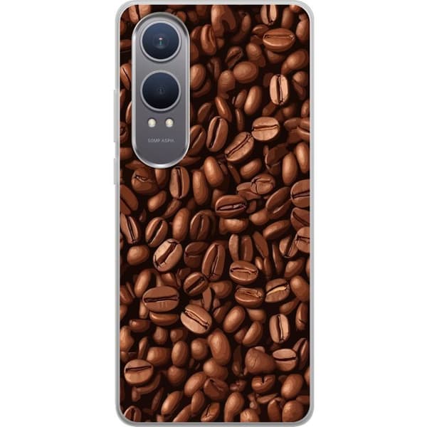 Kompatibelt Mobildeksel til OnePlus Nord CE4 Lite Kaffebönor närbild brun