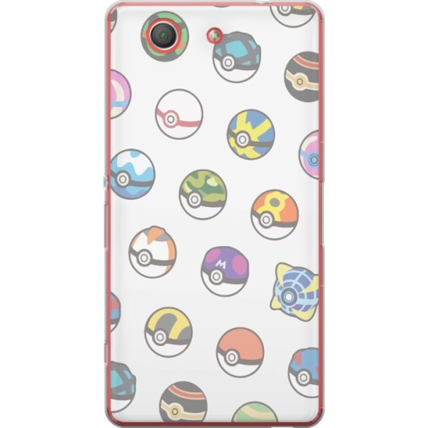 Sony Xperia Z3 Compact Gennemsigtig cover Pokemon