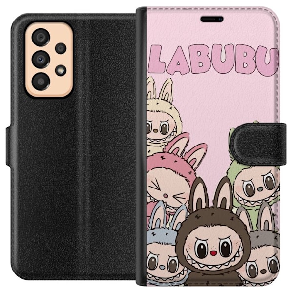 Samsung Galaxy A33 5G Tegnebogsetui Labubu Classics