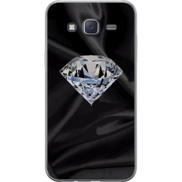Samsung Galaxy J5 Gjennomsiktig deksel Silke Diamant
