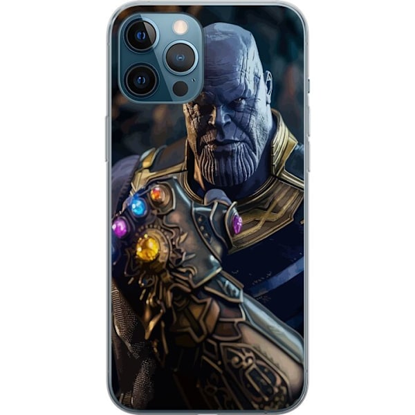 Apple iPhone 12 Pro Max Läpinäkyvä kuori Thanos Marvel