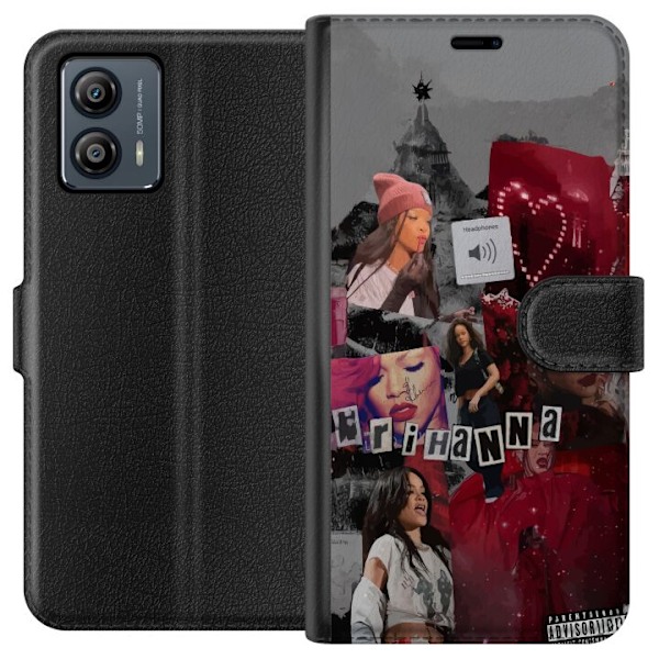 Motorola Moto G53 Lompakkokotelo Rihanna – Iconic Fashion Mo
